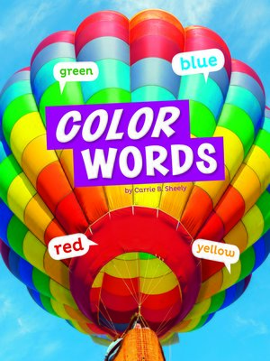 cover image of Color Words